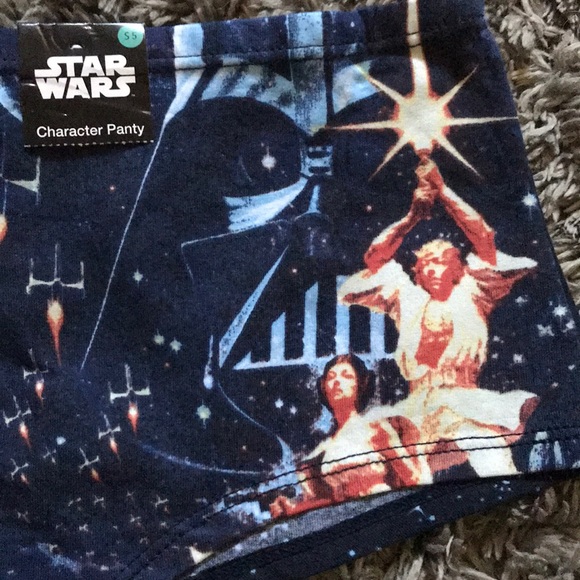 Star Wars Panty Women size Small 5. set of 4 pair - Picture 8 of 8